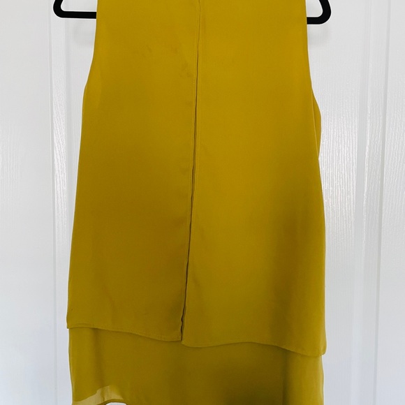 Mustard, M&S, size 10, sleeveless top - Picture 2 of 4